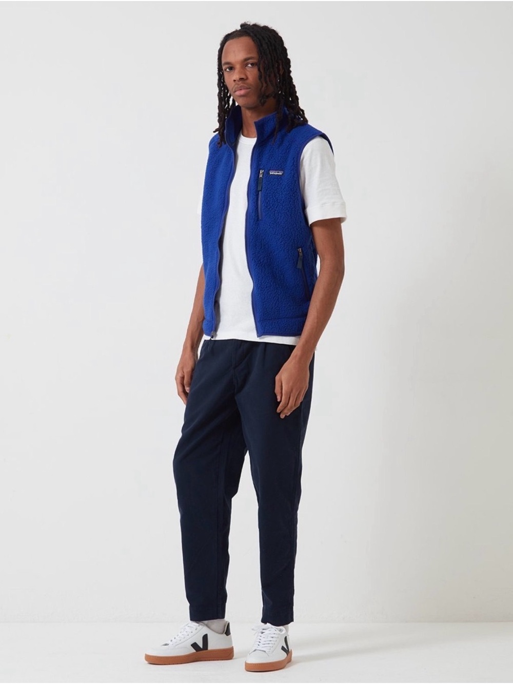 Patagonia Royal Blue Fleece Vest